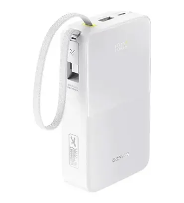 تصویر پاوربانک 22.5W باسئوس مدل EnerFill FC51 Bipow2 Pro ظرفیت 10000 میلی آمپر ساعت