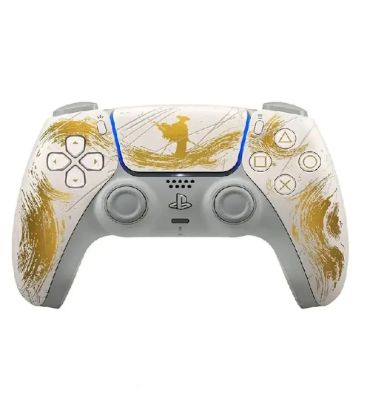 دسته PS5 مدل DualSense Ghost of Yotei Gold Limited Edition طلایی