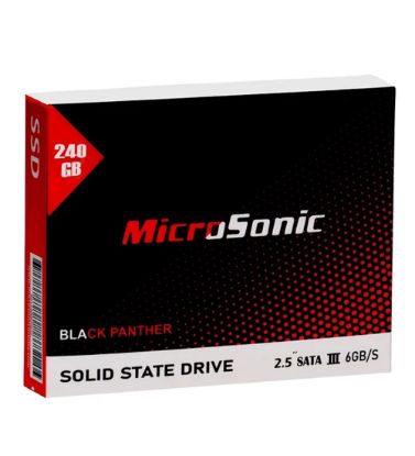 تصویر  هارد SSD اینترنال میکروسونیک مدل Panther ظرفیت 240 گیگابایت