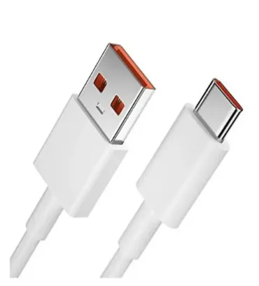 تصویر کابل شارژ USB به Type-C شیائومی مدل 6A طول 1 متر