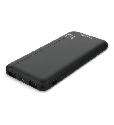 تصویر  پاوربانک فیلیپس 20W مدل DLP1812PB ظرفیت 10000 میلی آمپر ساعت