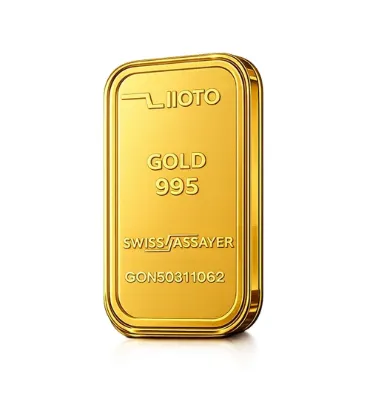 تصویر  شمش طلا 24 عیار 5 گرمی زیوتو