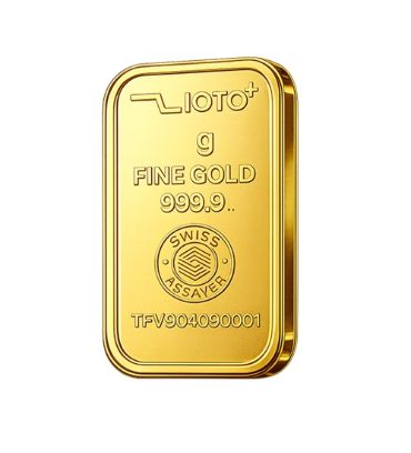 شمش طلا 24 عیار 5 گرمی زیوتو پلاس