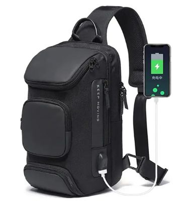 کیف کراس بادی ضد آب دارای USB بنج مدل BG-7086