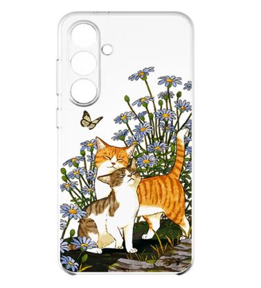تصویر  کاور طرح Cat & Butterfly برای گوشی سامسونگ Galaxy A36