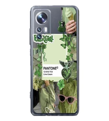 تصویر  کاور طرح Pantone Green برای گوشی شیائومی 12T Pro