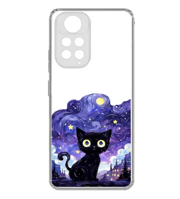تصویر  کاور طرح Purple Cat برای گوشی شیائومی Redmi Note 11 Pro