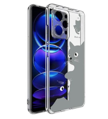تصویر  کاور طرح CAT برای گوشی شیائومی Redmi 12 4G