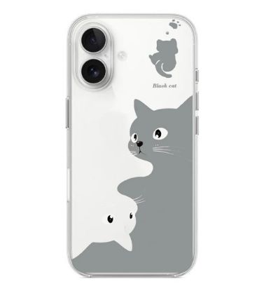 تصویر  کاور طرح Cat برای گوشی اپل iPhone 16 Plus