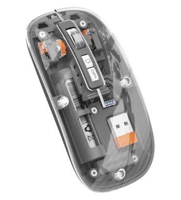 ماوس بی سیم گرین لاین مدل Transparent Mouse 2