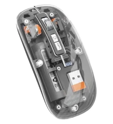 تصویر  ماوس بی سیم گرین لاین مدل Transparent Mouse 2