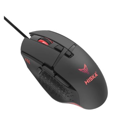 ماوس با سیم گیمینگ هیسکا مدل HX-MOG335