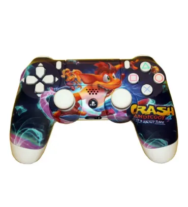 تصویر  دسته بازی PS4 مدل DualShock4 طرح Crash Bandicoot 4