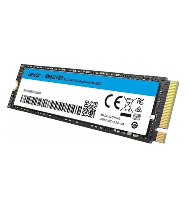 هارد اینترنال اس اس دی لکسار مدل NM610 PRO M.2 2280 ظرفیت 500 گیگابایت نمای ۲