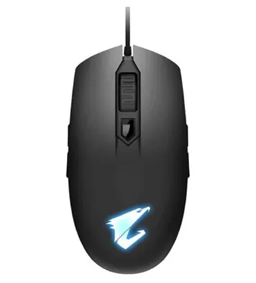 تصویر ماوس با سیم گیمینگ گیگابایت مدل aorus m2