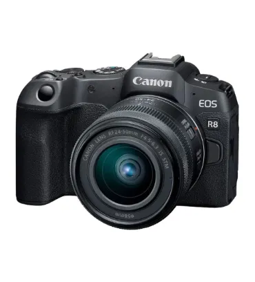 تصویر  دوربین عکاسی بدون آینه کانن مدل EOS R8 با لنز RF 24-50 میلی متری F4.5-6.3 IS STM