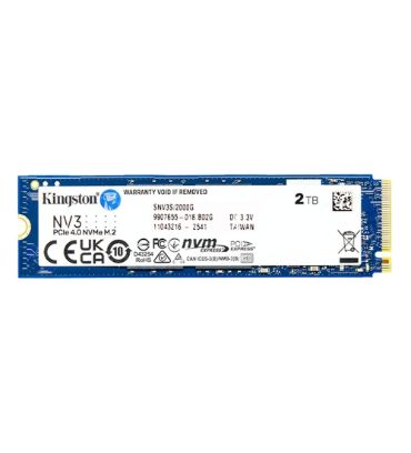 هارد اینترنال اس اس دی PCIe Gen4 x4 کینگستون مدل NV3 ظرفیت 2 ترابایت