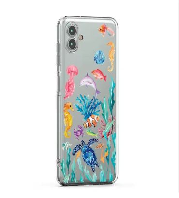 کاور طرح Ocean Blue مناسب برای گوشی موبایل سامسونگ A06