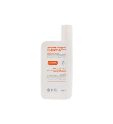 کرم ضدآفتاب بی رنگ  سان سیف با 50 SPF مناسب پوست چرب و مختلط 55 میلی لیتر