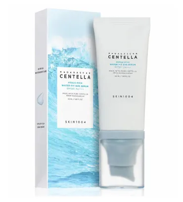 تصویر  کرم ضدآفتاب بی رنگ سنتلا با 50 SPF مدل SKIN1004 مناسب پوست نرمال، خشک و حساس 50 میلی لیتر