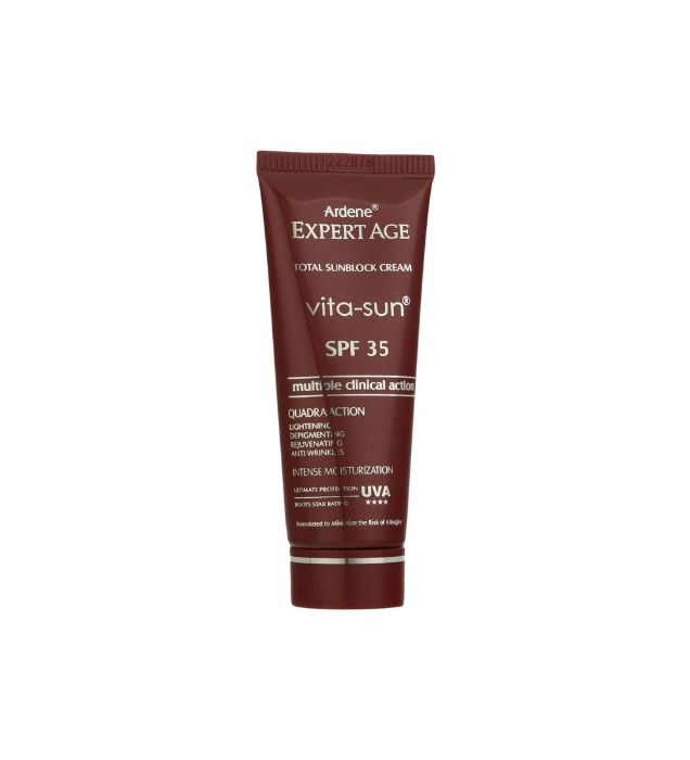 کرم ضد آفتاب بی رنگ آردن با SPF 35 مدل Expert Age مناسب پوست معمولی حجم 45 میلی لیتر نمای ۲