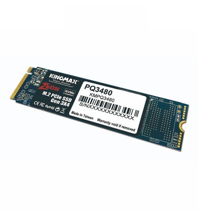 هارد اینترنال اس اس دی کینگ مکس مدل PQ3480 M.2 2280 PCIe NVMe Gen 3x4 ظرفیت 128 گیگابایت نمای ۲
