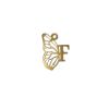 آویز گردنبند طلا 18 عیار زنانه مدوپد مدل F کد kc18850