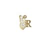 آویز گردنبند طلا 18 عیار زنانه مدوپد مدل R کد kc18864