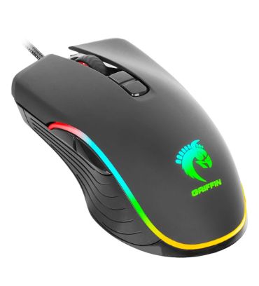 ماوس باسیم گیمینگ گرین مدل GM605-RGB