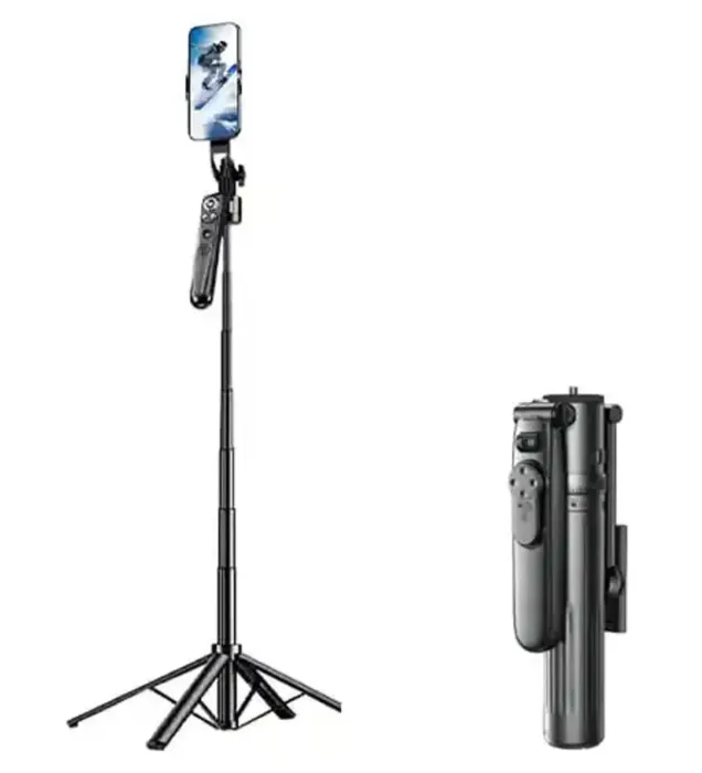 مونوپاد و سه پایه سلفی با قابلیت ردیابی 360 درجه آرتاکو مدل AI-M18