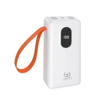 تصویر  پاوربانک 22.5W یوشیتا مدل YP-040 ظرفیت 30000 میلی آمپر ساعت