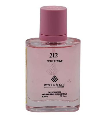 عطر جیبی زنانه وودی سنس مدل 212 30 میلی لیتر