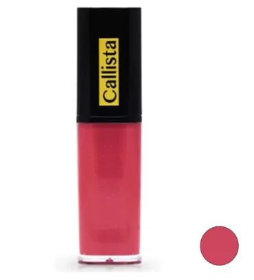 لیپ گلاس کالیستا مدل Vivid Shine رنگ صورتی شماره S34