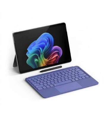 تبلت 12 اینچی مایکروسافت مدل سرفیس پرو Snapdragon X Plus ظرفیت 512 گیگابایت رم 16 گیگابایت به همراه کیبورد سرفیس پرو و قلم Slim pen 2
