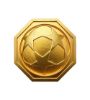 تصویر  شمش طلا 18 عیار سوت طرح کارت فوتبالی اندریک