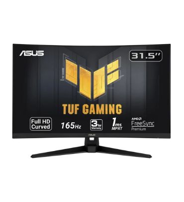 مانیتور خمیده گیمینگ ایسوس مدل TUF GAMING VG328H1B سایز 31.5 اینچ