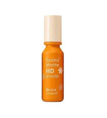 رژ لب مایع ساسیمی مدل HD رنگ نارنجی شماره 03