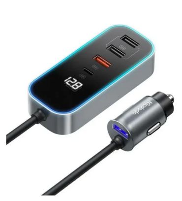 شارژر فندکی توان 107 وات 5 پورت مک دودو مدل CC-1900