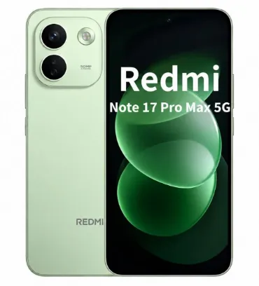 تصویر گوشی موبایل شیائومی Redmi Note 17 Pro Max 5G ظرفیت 256 گیگابایت رم 8 گیگابایت