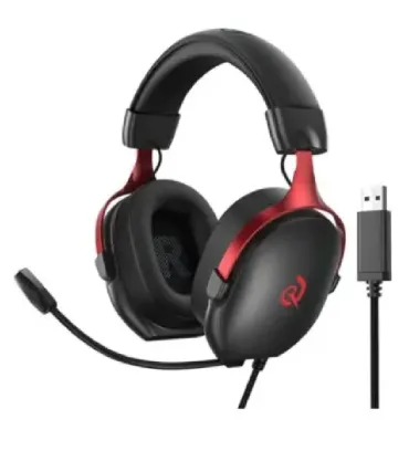 تصویر هدفون سیمی گیمینگ کیو سی وای مدل Heroad VN200 Pro H7GM