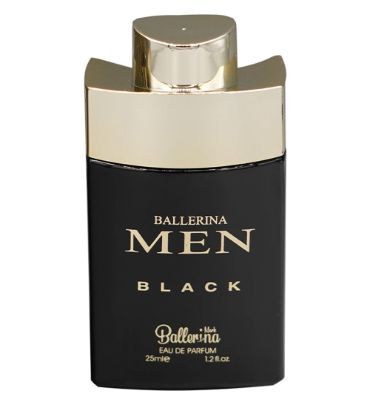 عطر جیبی مردانه بالرینا مدل من بلک 25 میلی لیتر