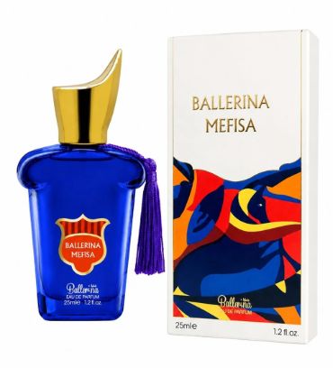 عطر جیبی مردانه بالرینا مدل مفیسا 25 میلی لیتر