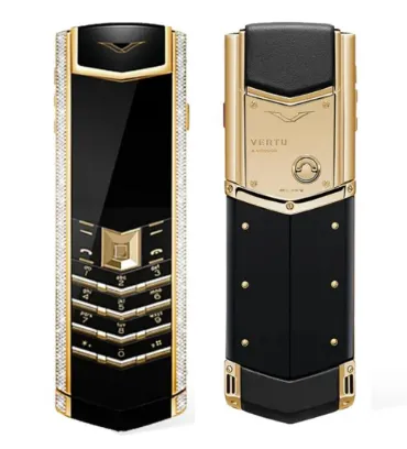 تصویر  گوشی موبایل ورتو مدل Signature V Full Gold & Diamond Alligator Skin ظرفیت 16 گیگابایت رم 2 گیگابایت
