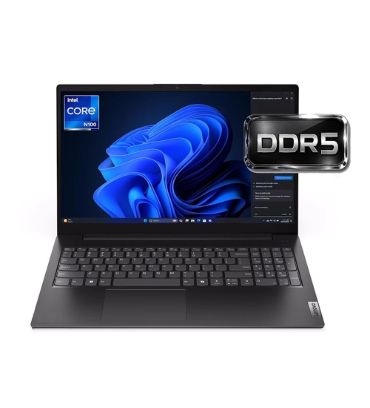لپ تاپ لنوو 15.6 اینچی مدل V15 G6 Quad N100 12GB DDR5 256GB SSD Integrated