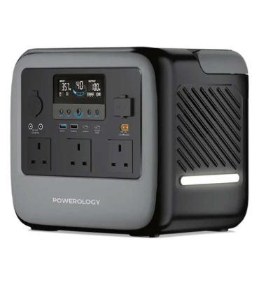 پاور استیشن 2000W پاورولوژی مدل Pater Iv ظرفیت 42 میلی آمپر ساعت