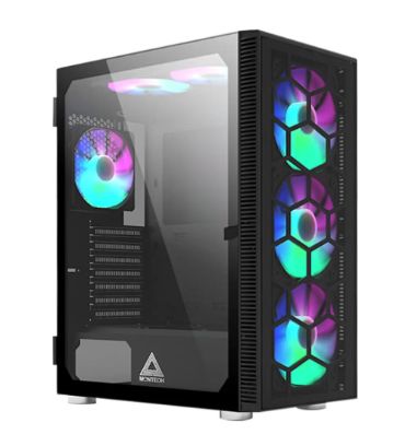 کیس کامپیوتر مونتک مدل X3 GLASS