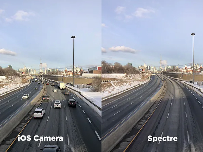 راهنمای استفاده از نسخه رایگان برنامه Spectre در آیفون؛ عکاسی حرفه‌ای با نوردهی طولانی