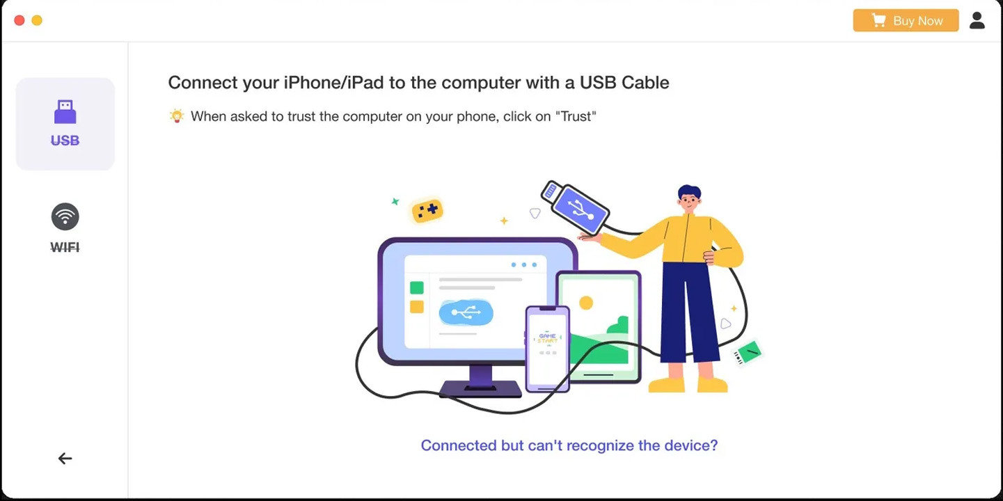 آموزش نمایش صفحه ایفون و گوشی‌ های اندروید به کامپیوتر با USB