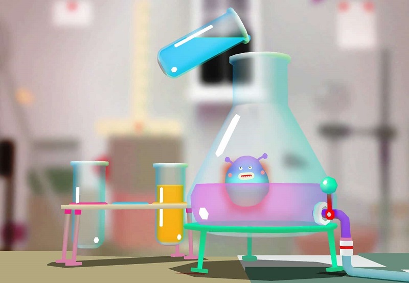 بهترین بازی های آموزشی اندروید برای کودکان: آزمایشگاه توکا عناصر