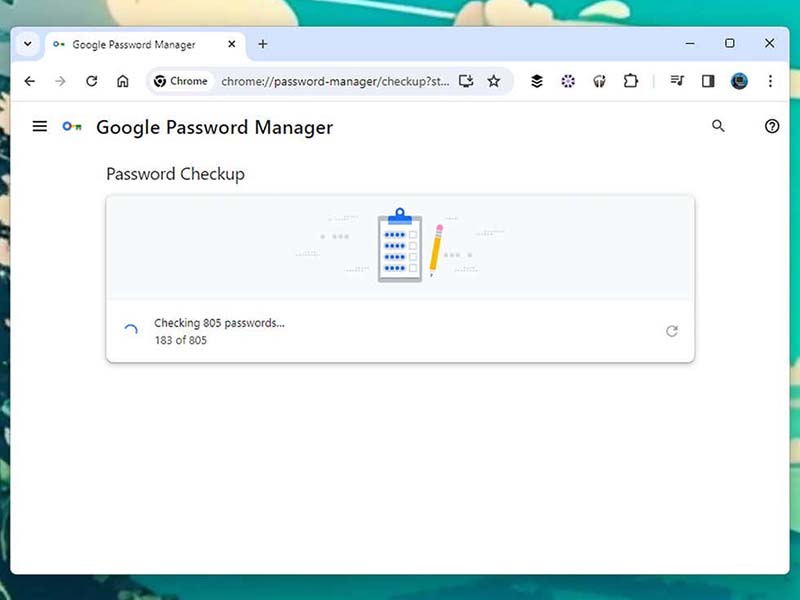 بررسی عملکرد Google Password Manager